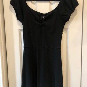 Reformation Black Mini Dress